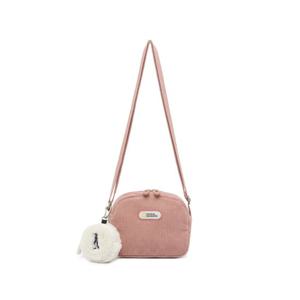 내셔널지오그래픽키즈 K224KCR050 코듀로이 크로스백 PINK