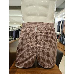 [와코루] 면 70수 주자 심플나염 남성써포트트렁크 (WMP5409B-VI)