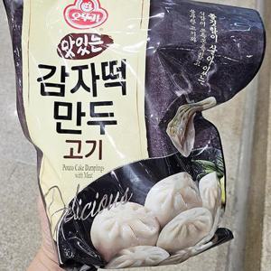 [에이알비티] 오뚜기 맛있는 감자떡 만두 고기 1.3kg 67852