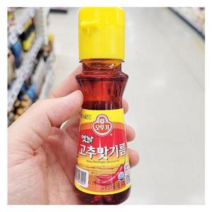 [에이알비티] 오뚜기 고추맛기름 80ml x 3개 29434