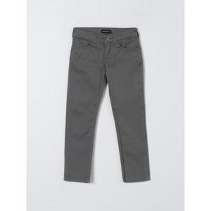 키즈 엠포리오 아르마니 스트레이트 팬츠 8N4J064N7LZ 0640 Grey