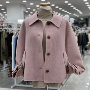 [숲]핸드메이드 스탠 칼라 싱글 재킷/OAAJKQ1A_SH