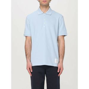 [THOM BROWNE] 남성 폴로 셔츠 MJP110P00050 480 Gnawed Blue /6