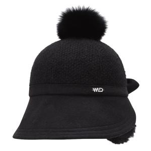 [웨스트우드]웨스트우드 겨울 여성 귀달이 모직 햇 WN4WTCH322BK