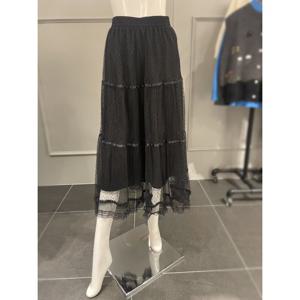 르니앤맥코이 도트 샤 레이스 스커트 (MM04SK715HJY)