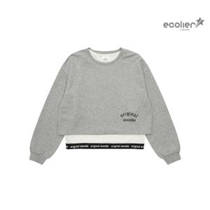 [에꼴리에]여자 겨울이월 노기모 걸스 힙합 레이어드티(23RT481)