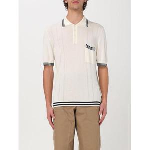 골든구스 폴로 티셔츠 GMP02117P00191011782 Yellow Cream