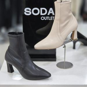 [소다][소다]여성 앵클 부츠 FLB318_DG
