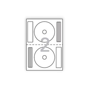 CD DVD용라벨 IJ-3642AP 100매 한국폼텍