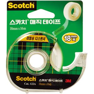 스카치 매직테이프 122A 18mmX16M 3M