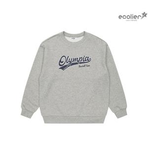 [에꼴리에]남자 겨울신상 노기모 베이스볼 맨투맨티(24D0731)_CC