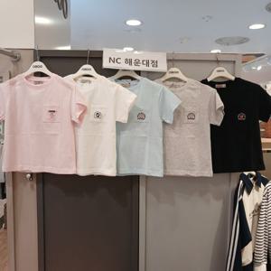 [오후]깔끔한 방과후 포켓 티셔츠 OHRA25301