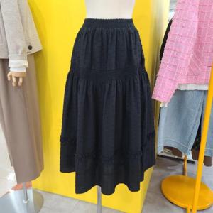 르피타 DP01 코튼 롱 스커트 L252USK402