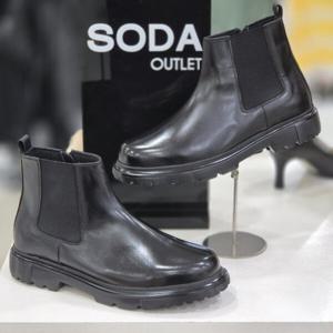 [소다][소다]남성 구두 데일리 경량 첼시 부츠 FMC401_DG