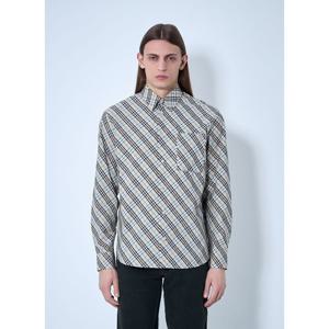 버버리 플래드 패턴 버튼업 셔츠 8101177 C1849