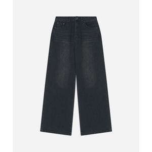 [클라이드앤]와이드 데님 팬츠 블랙_FPBDP791F_YS