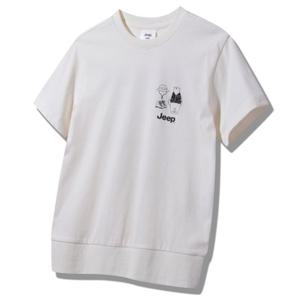 [지프키즈]25신상 남여공용키즈  캠핑무드 반팔티 KQ2TSU594-3_U