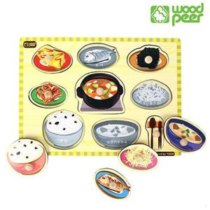 손잡이퍼즐 한국밥상 WD1766