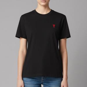 [국내배송]아미 아미 드 꾀흐 여성 반팔티 클래식핏 BFUTS035 724 001 매니아온