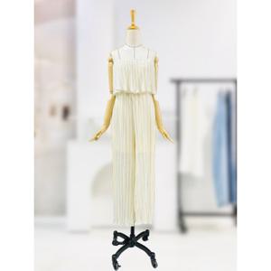 [스타일리쉬바이피클]쉬폰 나시 플리츠 점프슈트 SE4JS07DI1