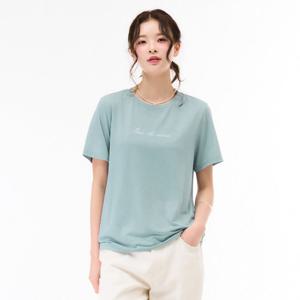 여성 에센셜 아이스 티셔츠-EBZG5854C0S