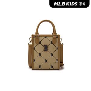 [MLB키즈 공식] 다이아 모노그램 미니 토트백 BOS (Beige) 7ACRMD35N-43BGS