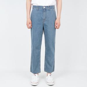 [플랙진]플랙 남성 청바지 스텝 T06 루즈 스트레이트 미디엄블루