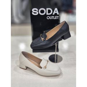 [소다][소다] 여성 구두 데일리 장식 포인트 로퍼 FLS508_DG