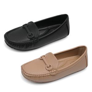 베어파우 SARINA 여성 스퀘어 토 로퍼 단화 슬립온 2종 택1 K2964RA-W