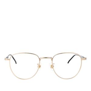 몽블랑 라운드 메탈 프레임 안경테 MB0410O 001 50