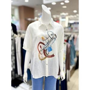 소고 세이브존01 린넨 프린트 반팔 셔츠 AL2WA26