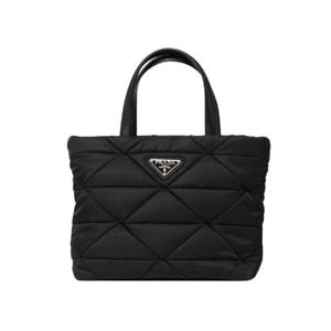 프라다 리나일론 패딩 토트백 블랙 1BG373-RDJN-F0002