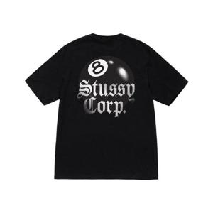 스투시 8볼 코퍼레이션 티셔츠 블랙 1904868