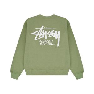 스투시 스탁 서울 크루넥 모스 2023 3913807