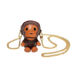 베이프 마일로 프렌즈 미니 숄더백 브라운 002SGK302003