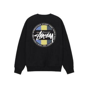 스투시 클래식 닷 크루넥 블랙 1914929