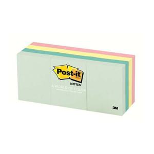 3M 포스트잇 노트 653-AST 12패드 (34.9m