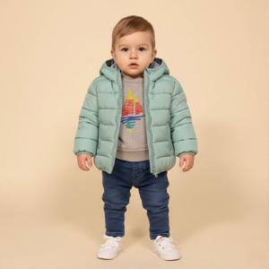 [쁘띠바또]쁘띠바또 베이비 솔리드 후디드 푸퍼 패딩 (NTW41JF16F_TQ)