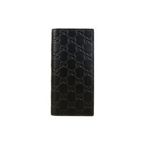 W 구찌 시그니처 시마 가죽 남성 장지갑 블랙 779828 CWC1N 1000