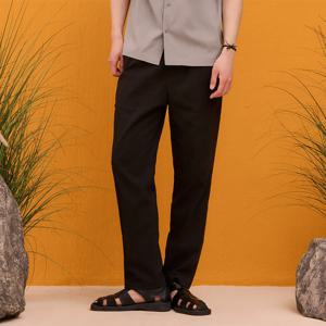 썸머팬츠 남성 린넨라이크 풀밴딩 팬츠-EBRK2227C13