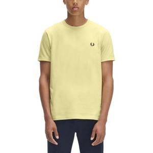 프레드페리 남성 옐로우 반팔 티셔츠 FPM351954_X83