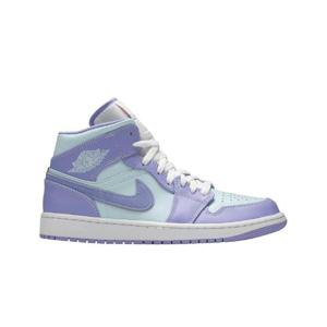 조던 1 미드 퍼플 아쿠아 554724-500