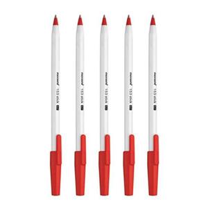 모나미 153스틱볼펜(적색 12자루 0.7mm)