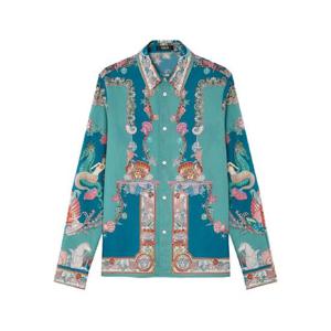 25 FW 베르사체 코랄 시어터 코튼 셔츠 10202921A14711 TP438143725