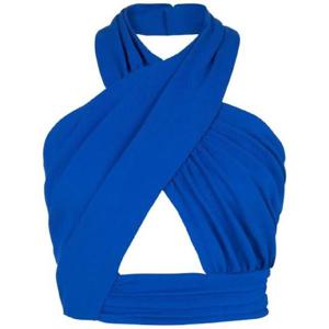 25 FW 발망 크로스 홀터 넥 탑 AF1AB270JF31 TP432469438