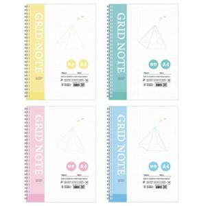 펜피아 3500 A4 방안노트 낱권 모눈 그리드 공책