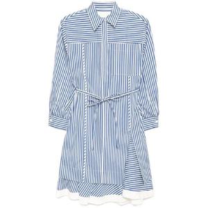 25 FW 31필립림 스트라이프 캐스케이드 소매 셔츠 E25190907FFS TP436037620