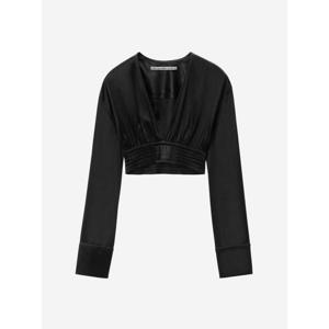 알렉산더 왕 긴팔 티셔츠 1WC3241932 001BLACK Black