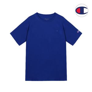챔피온 클래식 져지 무지 레이어드 남자 여성 반팔티셔츠 블루 T0223-GUX