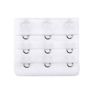 3단 브라 연장 후크 흰색 브래지어 연결끈 고리 길이